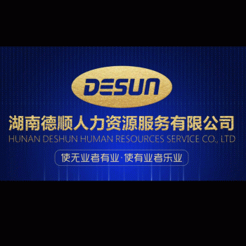 湖南德顺人力资源服务有限公司广西分公司招聘：公司标志 logo