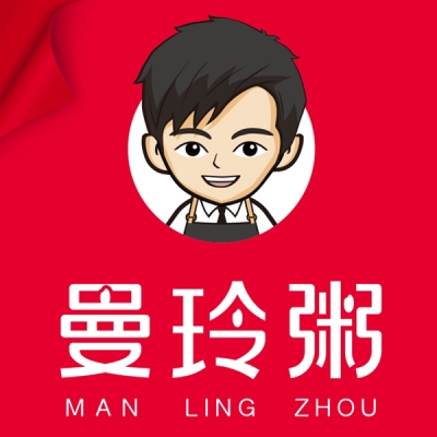 【曼玲粥店】桂林市临桂区曼桂玲餐饮店招聘：公司标志 logo